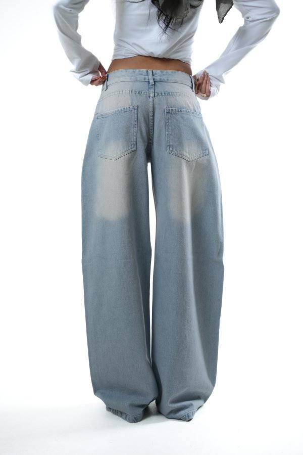 Light Washed Baggy Denim - Image 4