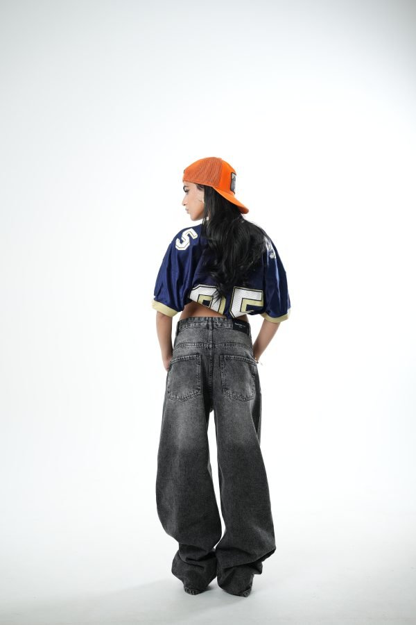 Gray with Manatee Washed Denim - Image 5